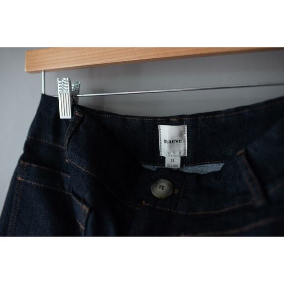 Anthropologie The Colette Shorts by Maeve: Denim Edition 28 NEW - Picture 4 of 4